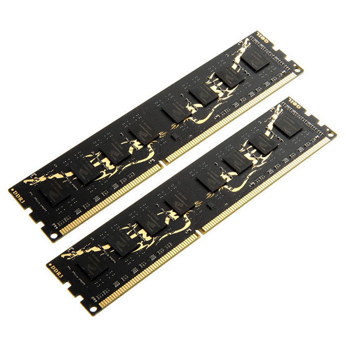 Модуль памяти GEIL Black Dragon DDR3 1600MHz 16GB Kit 2x8GB (GD316GB1600C11DC)