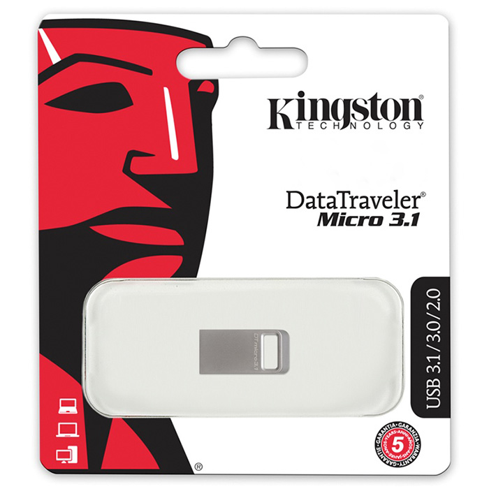 Флэшка KINGSTON DataTraveler Micro 3.1 64GB (DTMC3/64GB)