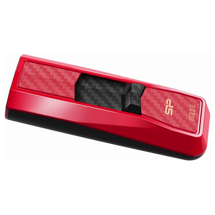 Флешка SILICON POWER Blaze B50 USB3.0 64GB Red (SP064GBUF3B50V1R)