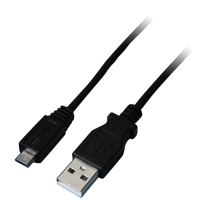 Кабель CABLEXPERT USB2.0 AM/Micro-BM Black 1.8м (CCP-MUSB2-AMBM-6)