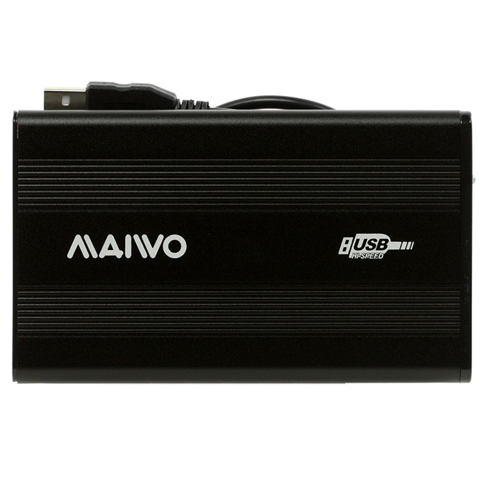 Кишеня зовнішня MAIWO K2501A-U3S 2.5" SATA to USB 3.0 Black