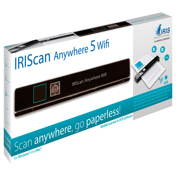 Сканер портативний IRIS IRIScan Anywhere 5 Wi-Fi