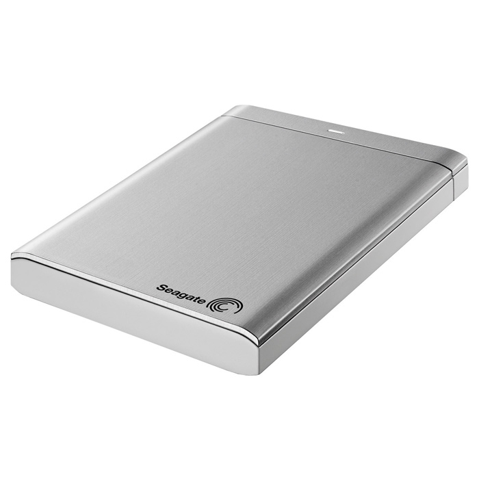 Портативный жёсткий диск SEAGATE Backup Plus Slim 1TB USB3.0 Silver (STDR1000201)
