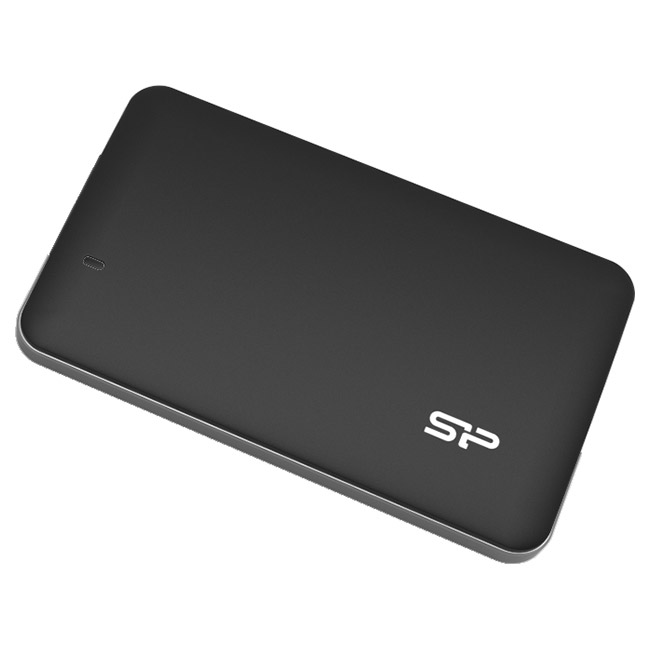 Портативный SSD диск SILICON POWER Bolt B10 128GB USB3.1 (SP128GBPSDB10SBK)