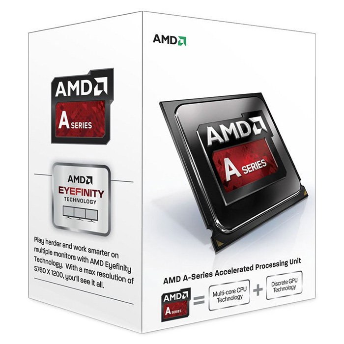 Процессор AMD A8-7600 3.1GHz FM2+ (AD7600YBJABOX)