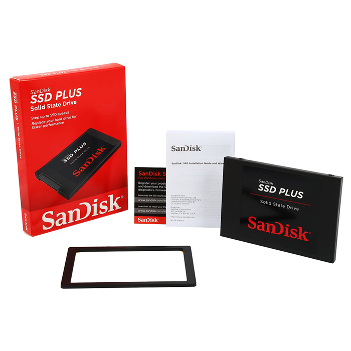 SSD SANDISK Plus 480GB 2.5" SATA (SDSSDA-480G-G25)