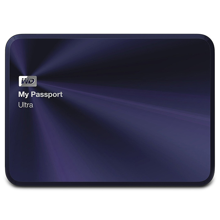 Портативний жорсткий диск WD My Passport Ultra Metal 4TB USB3.0 Blue/Black (WDBEZW0040BBA-EESN)