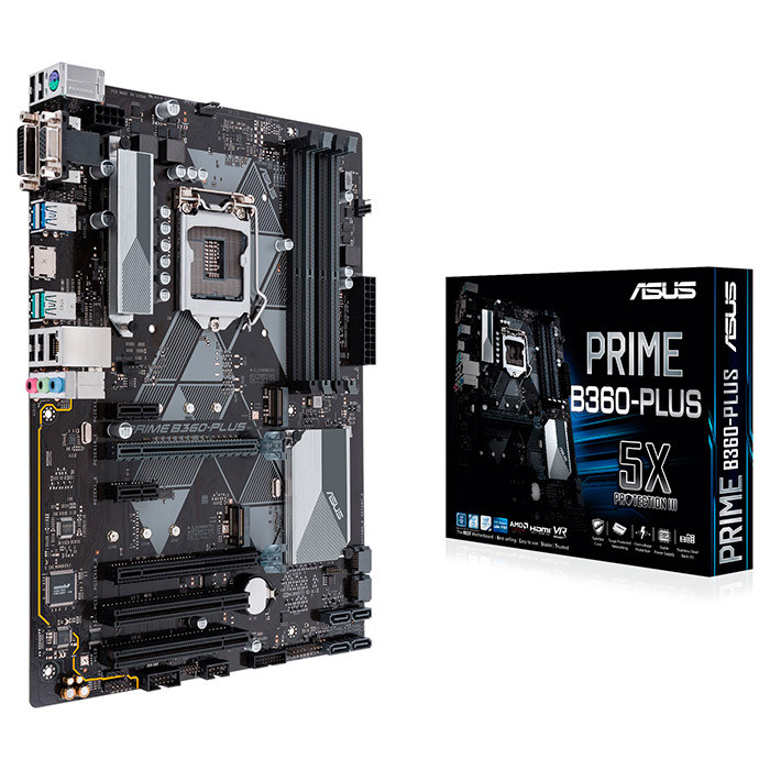 Материнська плата ASUS Prime B360-Plus