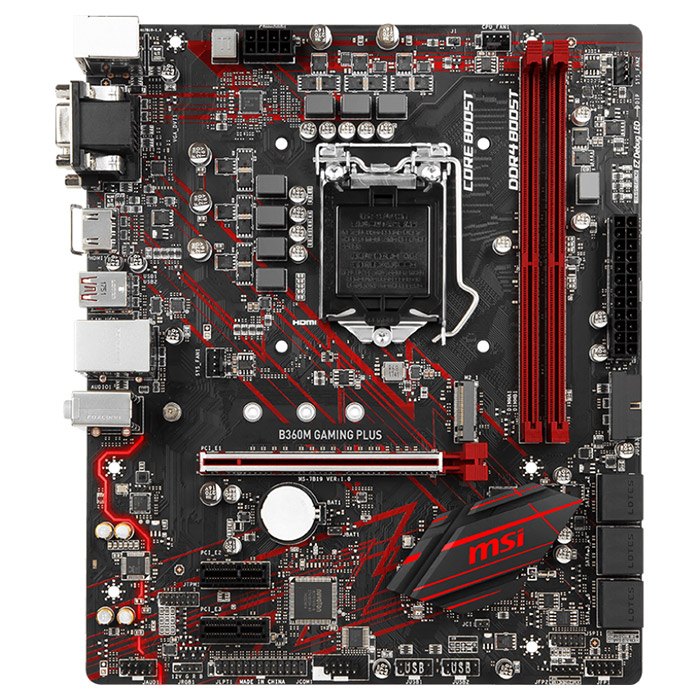 Материнська плата MSI B360M Gaming Plus