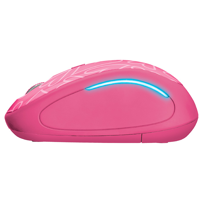 Мышь TRUST Yvi FX Wireless Pink (22336)