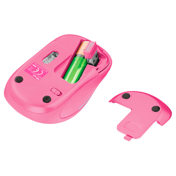 Миша TRUST Yvi FX Wireless Pink (22336)