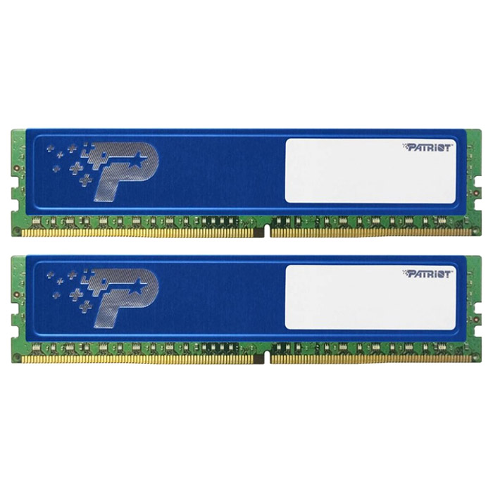 Модуль пам'яті PATRIOT Signature Line DDR4 2400MHz 16GB Kit 2x8GB (PSD416G2400KH)