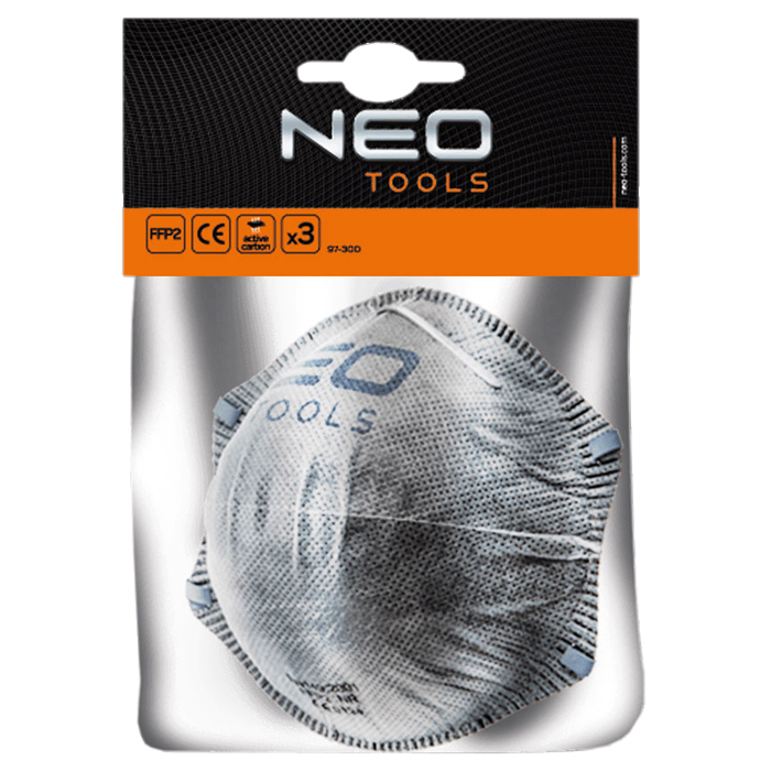 Защитная маска NEO TOOLS N95 FFP2 3шт (97-300)