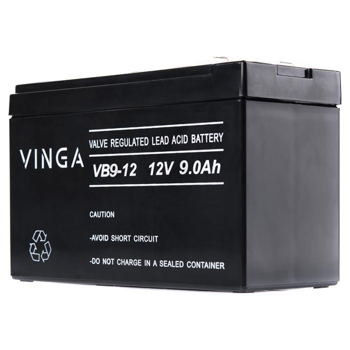 Аккумуляторная батарея VINGA VB9-12 (12В, 9Ач)