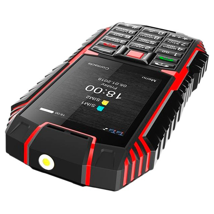 Мобильный телефон SIGMA MOBILE X-treme DT68 Black/Red (4827798337721)