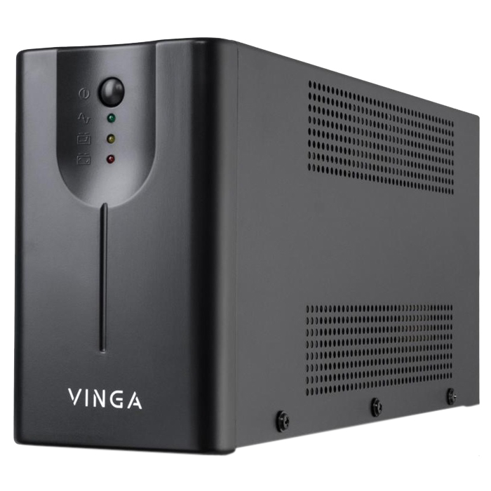 ДБЖ VINGA LED 600VA USB metal case (VPE-600MU)