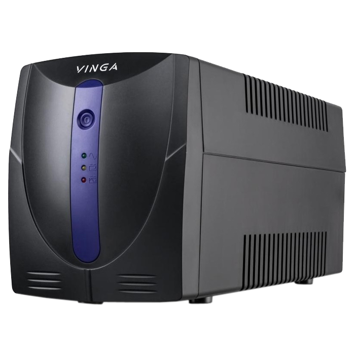 ДБЖ VINGA LED 800VA USB plastic case (VPE-800PU)