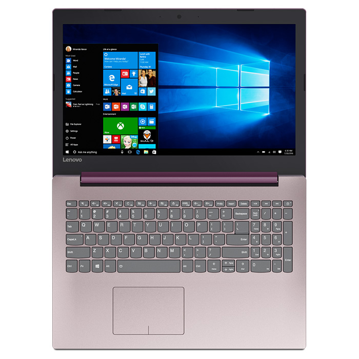 Ноутбук LENOVO IdeaPad 320 15 Plum Purple (80XL03HSRA)