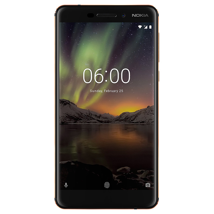 Смартфон NOKIA 6.1 Black/Copper