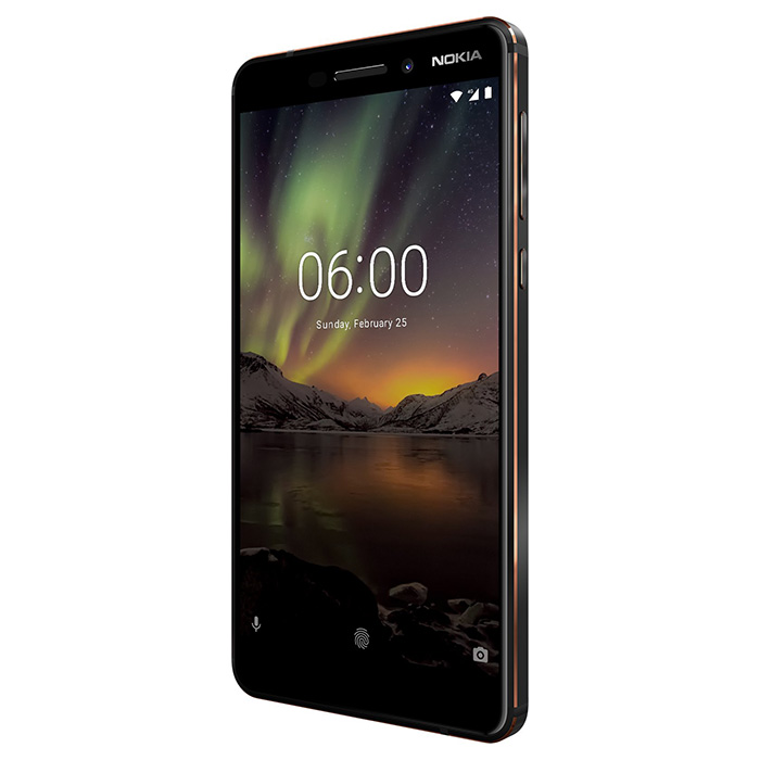 Смартфон NOKIA 6.1 Black/Copper