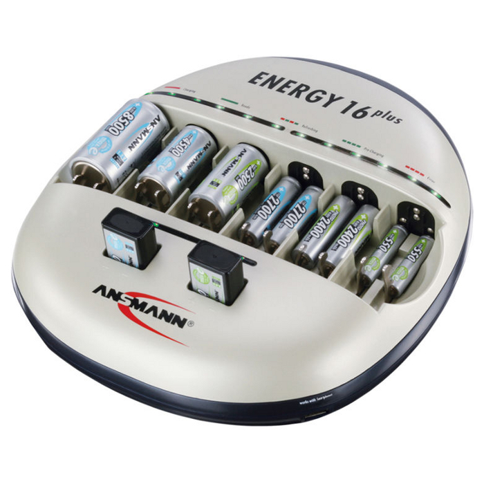 Зарядний пристрій ANSMANN Energy 16 Plus (1001-0004)