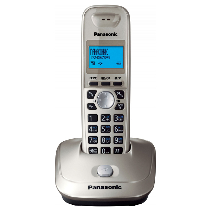 DECT телефон PANASONIC KX-TG2511 Platinum