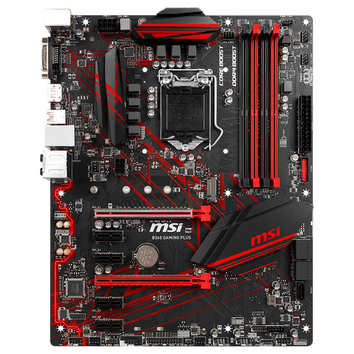 Материнська плата MSI B360 Gaming Plus