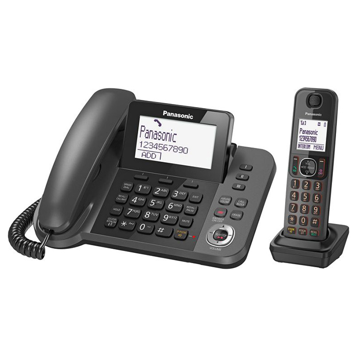 DECT телефон PANASONIC KX-TGF320 Black