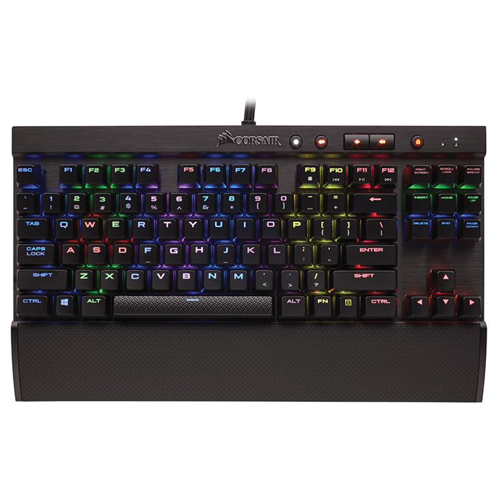 Клавіатура CORSAIR K65 RGB Rapidfire Compact Mechanical Gaming Cherry MX Speed (CH-9110014-NA)