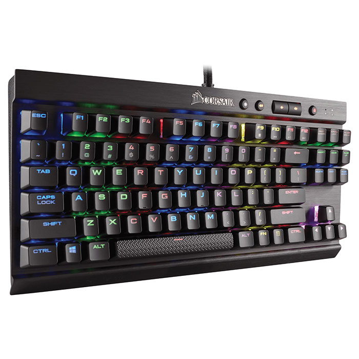 Клавиатура CORSAIR K65 RGB Rapidfire Compact Mechanical Gaming Cherry MX Speed (CH-9110014-NA)