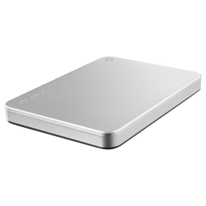 Портативный жёсткий диск TOSHIBA Canvio Premium 2TB USB3.0 Silver Metallic (HDTW220ES3AA)
