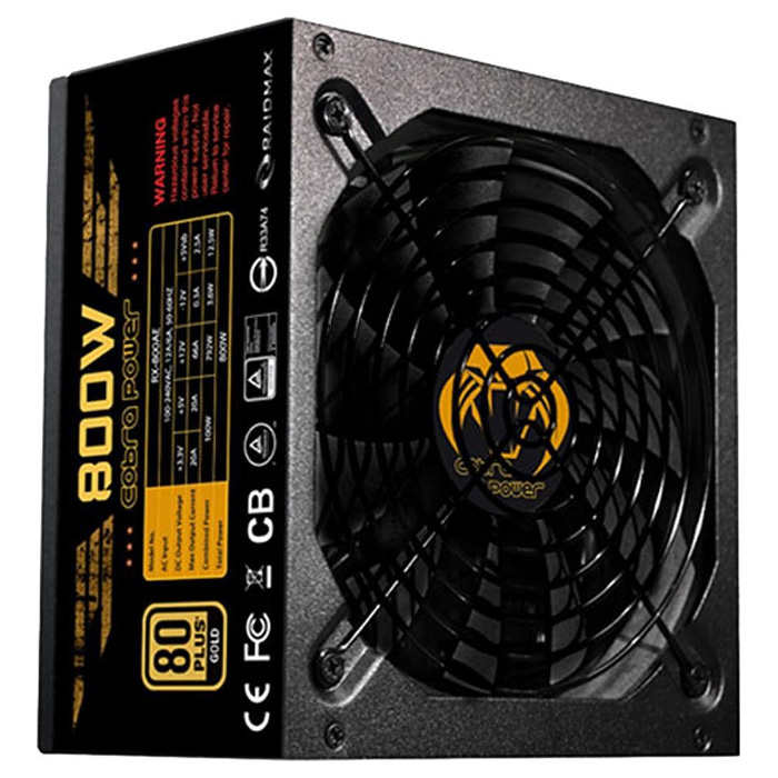 Блок живлення 800W RAIDMAX Cobra (RX-800AE-M)