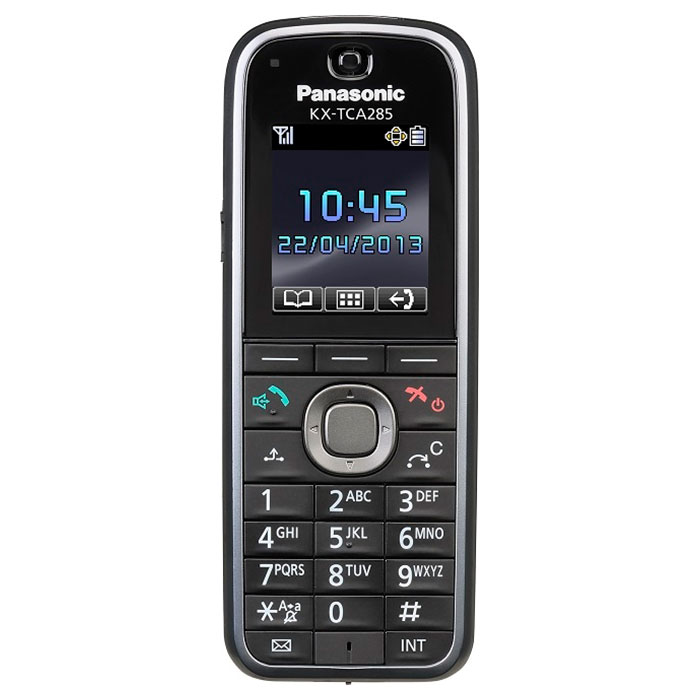 DECT телефон PANASONIC KX-TCA285RU Black