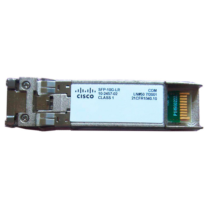 Модуль CISCO SFP-10G-LR SFP+ 10GbE Tx1310 10km SM LC Duplex (SFP-10G-LR=)