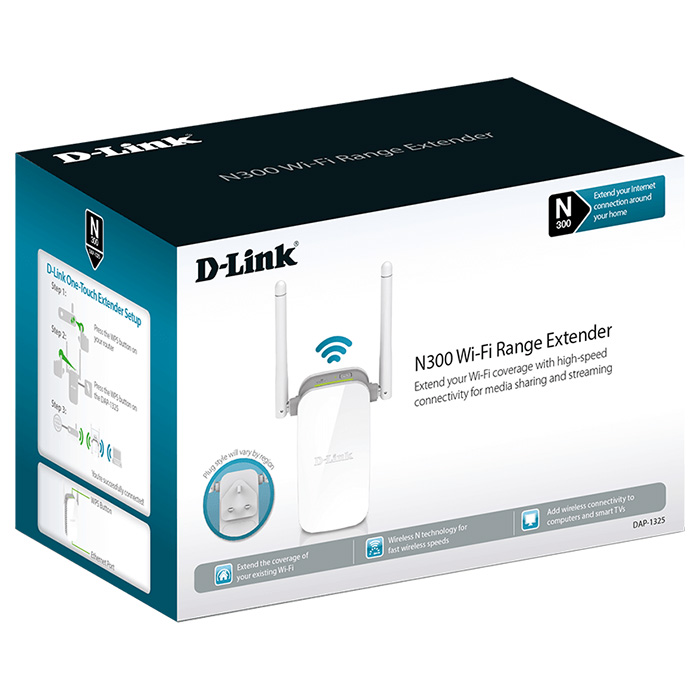 Wi-Fi репітер D-LINK DAP-1325