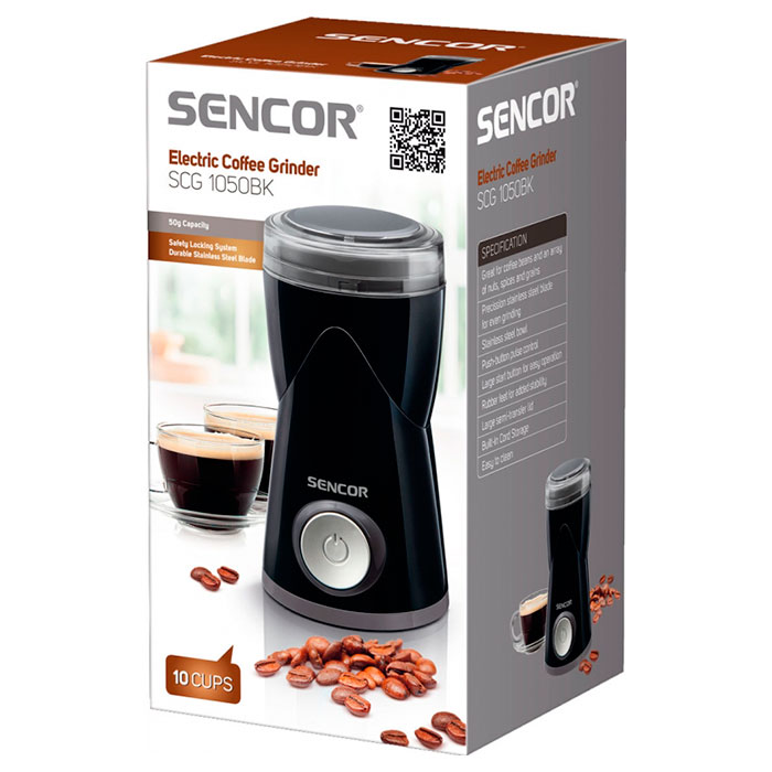 Кофемолка SENCOR SCG 1050BK (41000051)