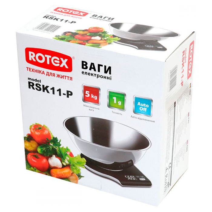 Кухонные весы ROTEX RSK11-P