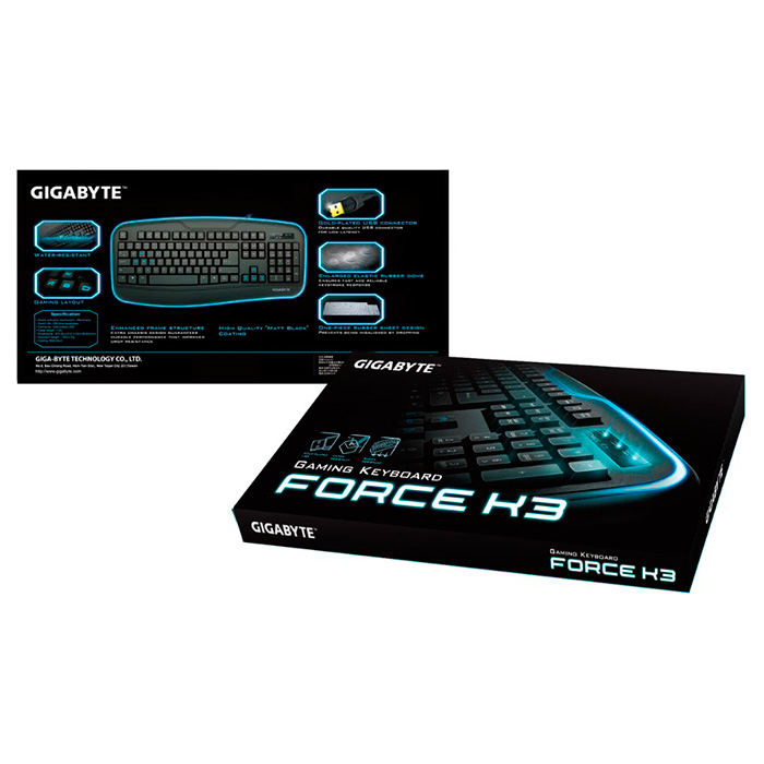 Клавіатура GIGABYTE Force K3 (GK-FORCE K3)