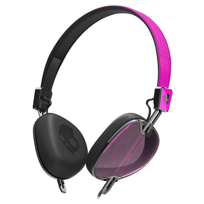 Наушники SKULLCANDY Navigator Mic3 Hot Pink/Black (S5AVFM-313)
