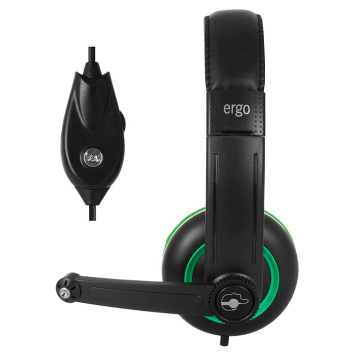 Навушники ERGO VM-280 Green
