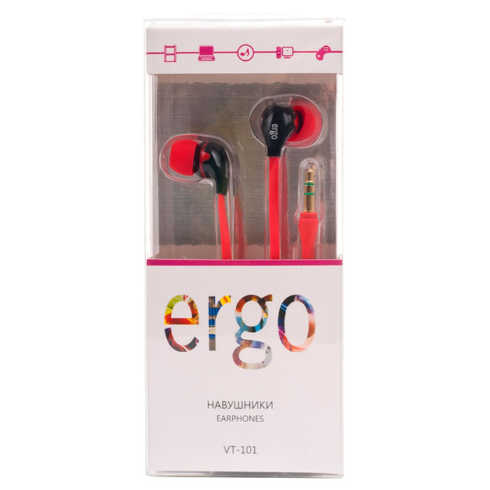 Навушники ERGO VT-101 Red