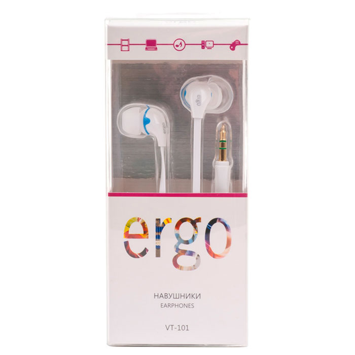Навушники ERGO VT-101 White