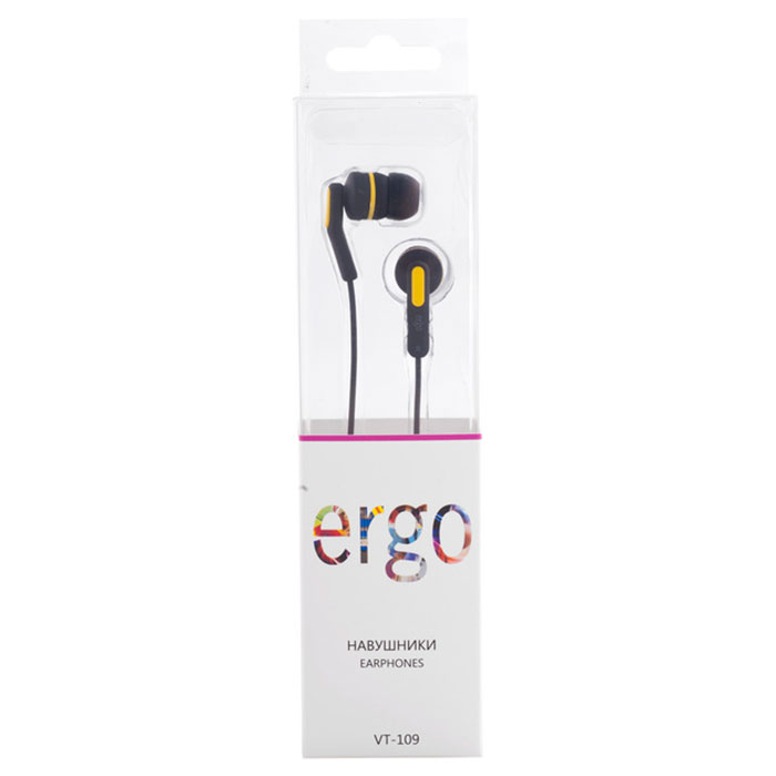 Навушники ERGO VT-109 Yellow
