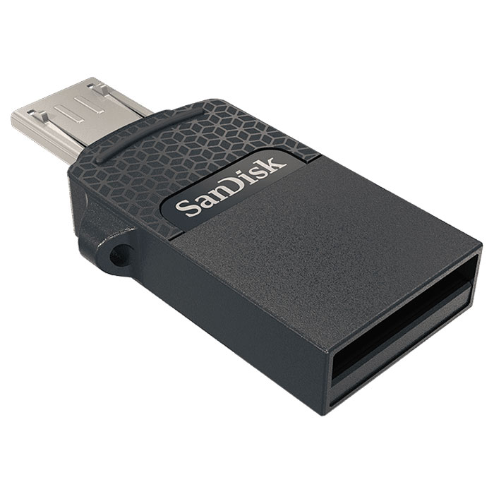 Флешка SANDISK Dual 32GB USB+Micro-B2.0 (SDDD1-032G-G35)