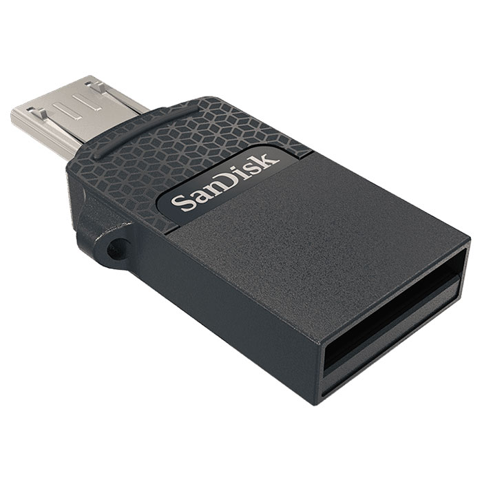 Флэшка SANDISK Dual USB/Micro-B2.0 64GB (SDDD1-064G-G35)