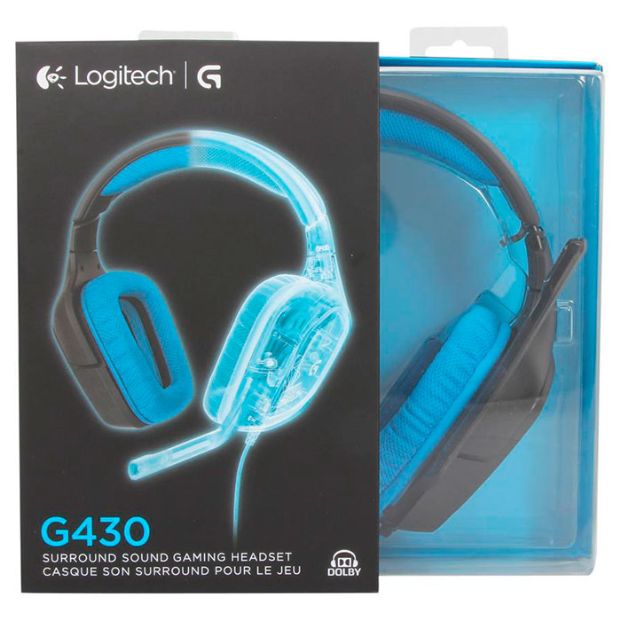 Навушники геймерскі LOGITECH G430 (981-000537)