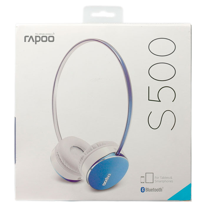 Навушники RAPOO S500 Blue