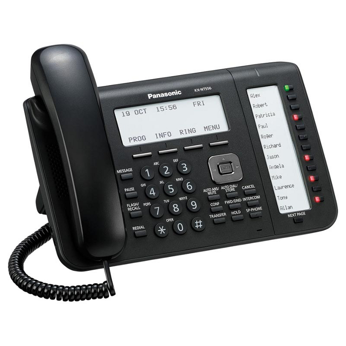 IP-телефон PANASONIC KX-NT556 Black