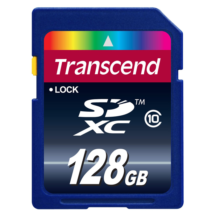Карта памяти TRANSCEND SDXC Premium 128GB Class 10 (TS128GSDXC10)