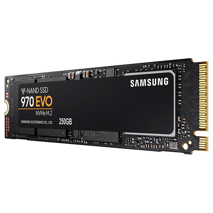 SSD диск SAMSUNG 970 EVO 250GB M.2 NVMe (MZ-V7E250BW)